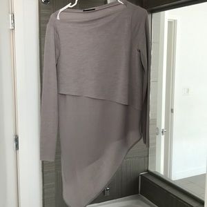 Zara Asymmetrical long sleeve